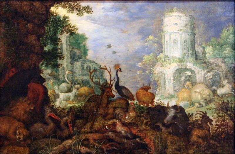 Orpheus attacked by Bacchantes, Roelant Savery